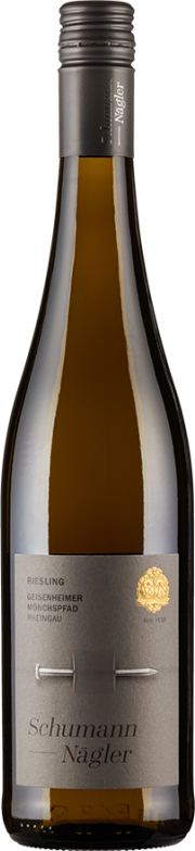 Geisenheimer Mönchspfad Riesling halbtrocken (2023) - Schumann-Nägler - Weißwein aus dem Rheingau, Deutschland