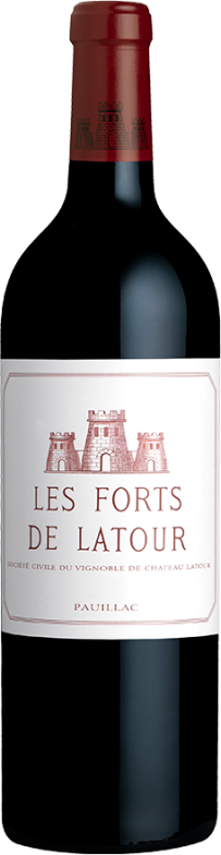 Les Forts de Latour Pauillac (2017) - Latour - Rotwein aus Bordeaux, Frankreich