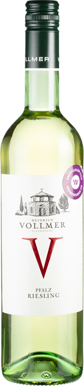 Riesling trocken (2024) - Heinrich Vollmer - Weißwein aus der Pfalz, Deutschland