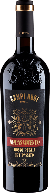 Campi Rudi Passito Appassimento (2021) - Angelo Rocca - Rotwein aus Apulien, Italien