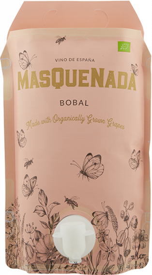 Masquenada Bobal Rosado Bio - 1,5 L (2024) - Bodegas Raices Ibericas - Roséwein aus Spanien