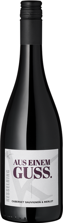 Aus einem Guss Cabernet Sauvignon & Merlot Bio (2023) - Kesselring - Rotwein aus der Pfalz, Deutschland