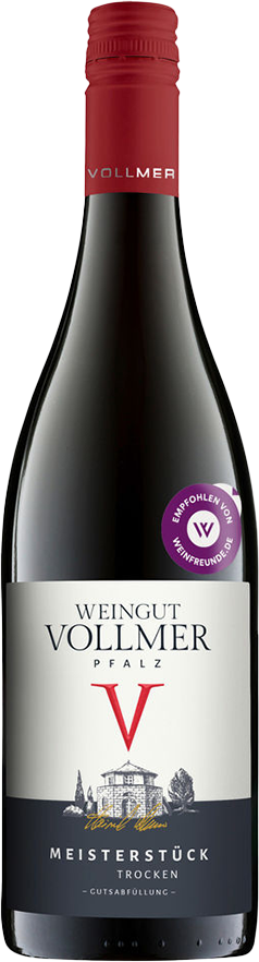Meisterstück trocken (2024) - Heinrich Vollmer - Rotwein aus der Pfalz, Deutschland