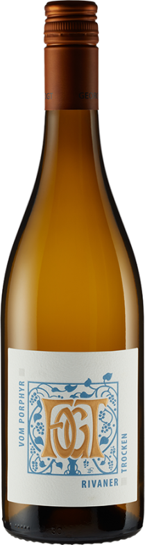 Rivaner vom Porphyr trocken (2023) - Fogt - Weißwein aus Rheinhessen, Deutschland