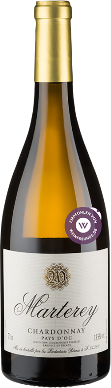 Marterey Chardonnay (2024) - Les Producteurs Réunis - Weißwein aus Frankreich