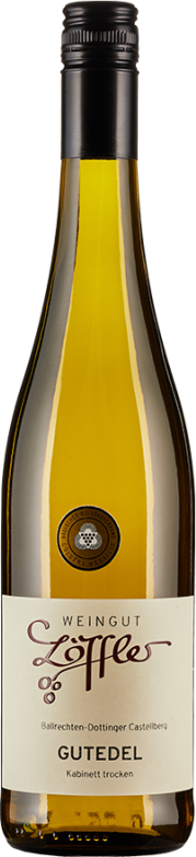 Gutedel Kabinett trocken (2023) - Löffler - Weißwein aus Baden, Deutschland