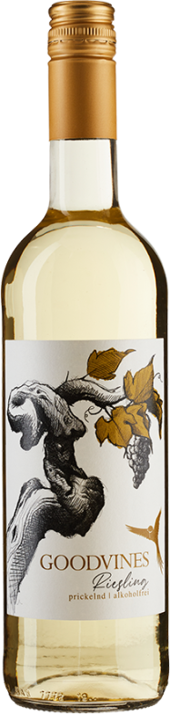 Riesling prickelnd alkoholfrei - Goodvines - Weißwein aus der Pfalz, Deutschland