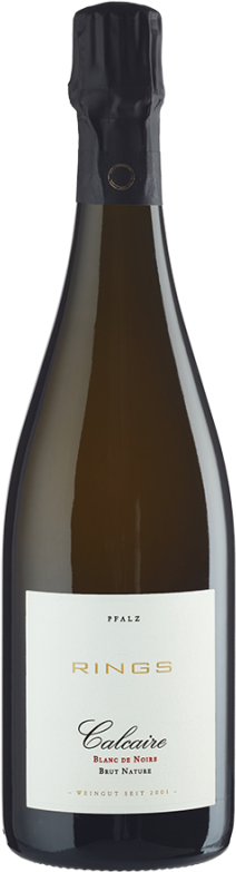 Calcaire Blanc de Noirs Brut Nature Sekt Bio (2019) - Rings - Schaumwein aus der Pfalz, Deutschland