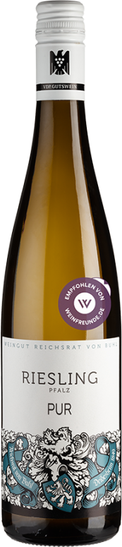 Riesling Pur trocken Bio (2023) - Reichsrat von Buhl - Weißwein aus der Pfalz, Deutschland