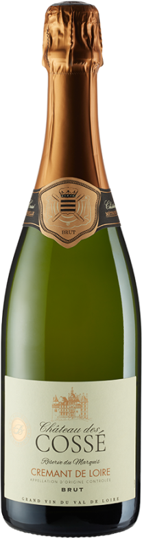 Crémant de Loire Réserve du Marquis Brut (2020) - Château des Cossé - Schaumwein von der Loire, Frankreich