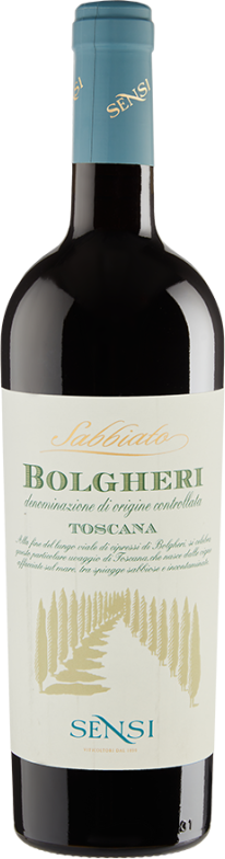Sabbiato Bolgheri Rosso (2022) - Sensi Vigne e Vini s.r.l. - Rotwein aus der Toskana, Italien