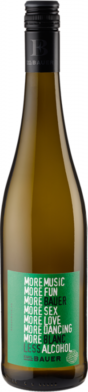 More Blanc alkoholfrei (2024) - Emil Bauer - Weißwein aus der Pfalz, Deutschland