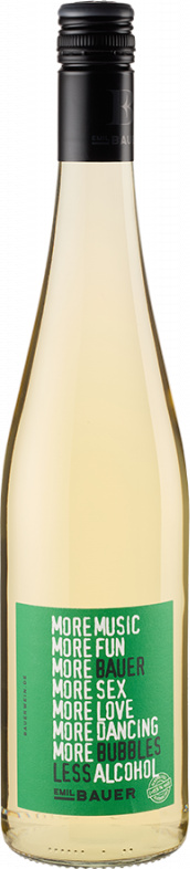 More Bubbles alkoholfrei (2024) - Emil Bauer - Schaumwein aus der Pfalz, Deutschland