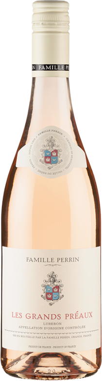 Les Grands Préaux Luberon Rosé (2024) - Famille Perrin - Roséwein aus Frankreich