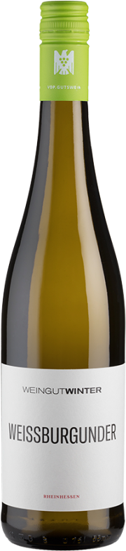 Weißburgunder trocken (2023) - Winter - Weißwein aus Rheinhessen, Deutschland