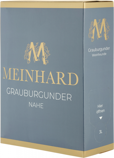 Grauburgunder trocken Bag-in-Box - 3,0 L (2024) - Meinhard - Weißwein von der Nahe, Deutschland