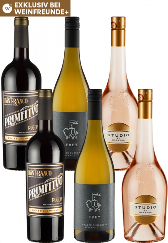 6er-Paket Genuss-Champions - Weinpakete