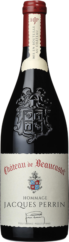 Châteauneuf-du-Pape Hommage à Jacques Perrin Bio (2020) - Château de Beaucastel (Famille Perrin) - Rotwein aus Frankreic...