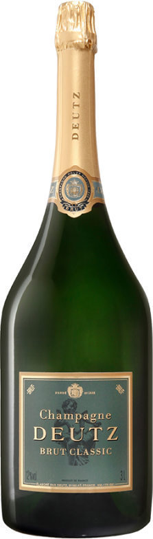 Champagner Brut Classic - 3,0 L-Doppelmagnum - Deutz - Schaumwein aus Frankreich