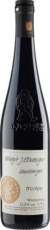 Hades Lemberger trocken (2019) - Weingut Ellwanger - Rotwein aus Württemberg, Deutschland