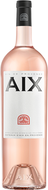 AIX Rosé - 3,0 L-Doppelmagnum (2024) - Maison Saint Aix - Roséwein aus der Provence, Frankreich