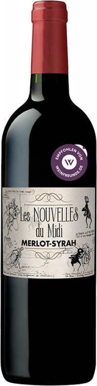 Les Nouvelles du Midi (2023) - Les Producteurs Réunis - Rotwein aus Frankreich
