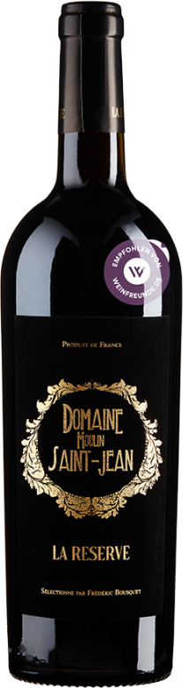 Moulin Saint-Jean La Réserve (2023) - Domaine Moulin Saint-Jean - Rotwein aus Frankreich