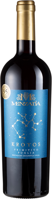 Primitivo Krotos (2023) - Menzatia Vini - Rotwein aus Apulien, Italien