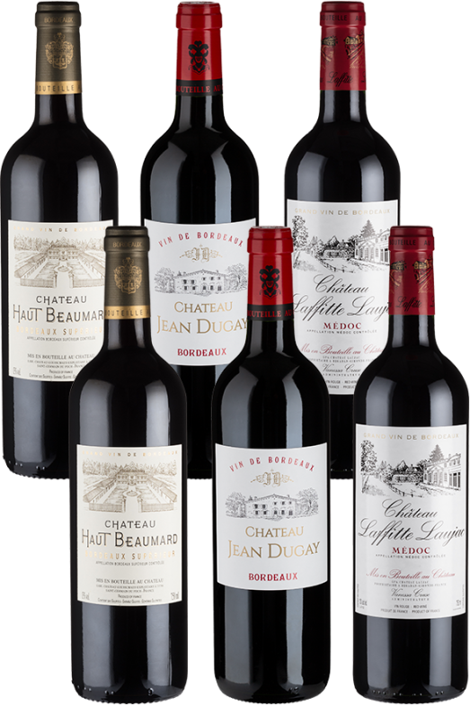 6er-Paket Bordeaux Entdeckungen - Weinpakete