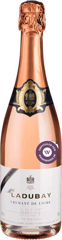 Crémant de Loire Rosé Réserve - Bouvet-Ladubay - Schaumwein von der Loire, Frankreich