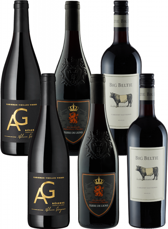 6er-Paket Weinland Frankreich - Weinpakete