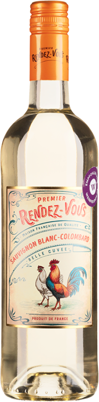 Premier Rendez-Vous Sauvignon Blanc-Colombard (2024) - Les Producteurs Réunis - Weißwein aus Frankreich