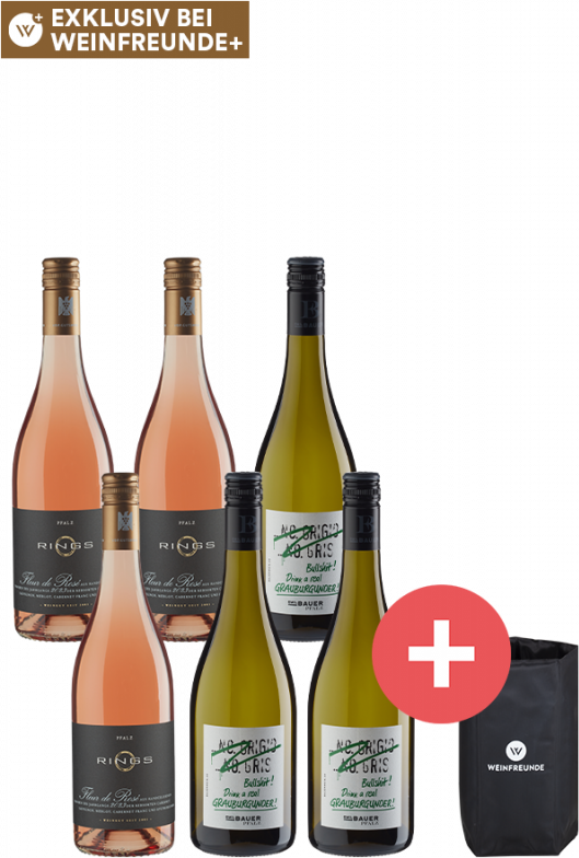 6er-Paket Pfälzer Genussfavoriten + Gratis-Kühlmanschette - Weinpakete