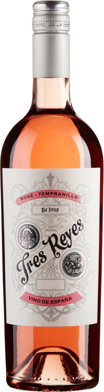 Tres Reyes Tempranillo Rosé (2023) - Bodegas y Viñedos Muñoz - Roséwein aus Spanien