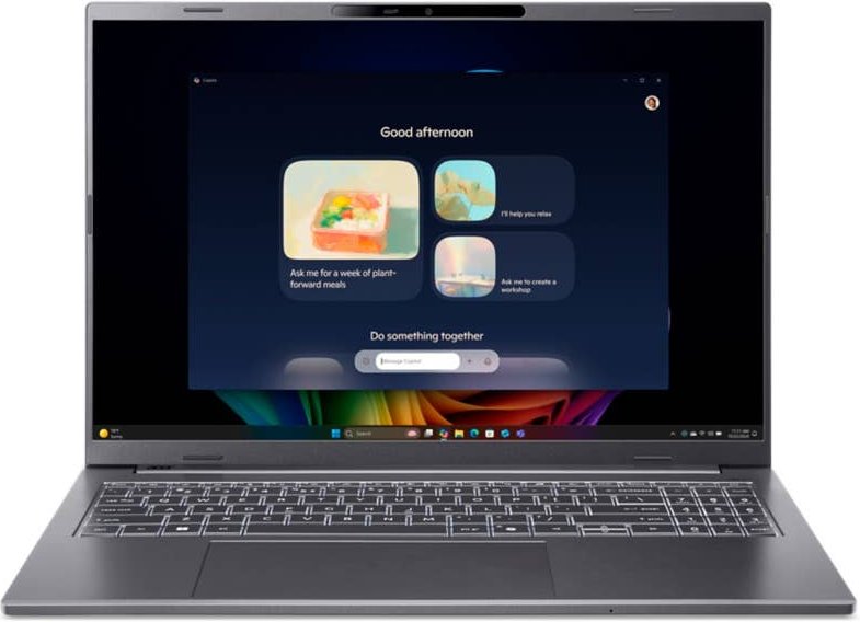 Acer Aspire 16 AI OLED Notebook | A16-61M | Grau