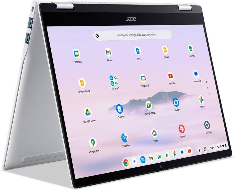 Acer Chromebook Plus Spin 514 Touchscreen | CP514-5HN | Silber
