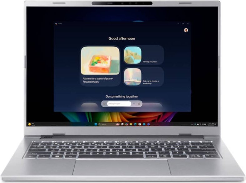 Acer Aspire 14 AI OLED Notebook | A14-53M | Silber