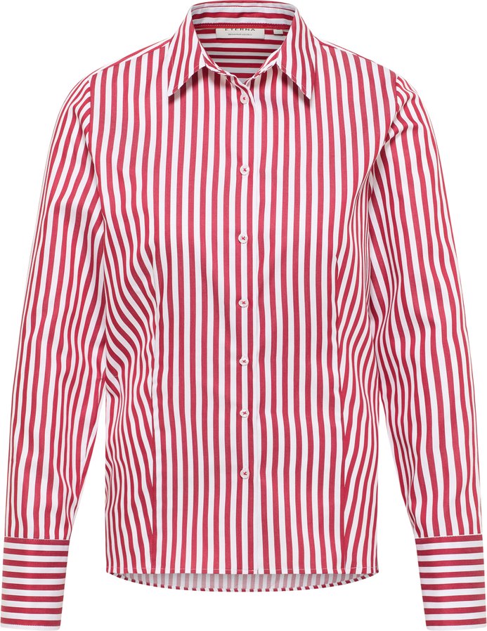Thumbnail - Hemdbluse in rot gestreift