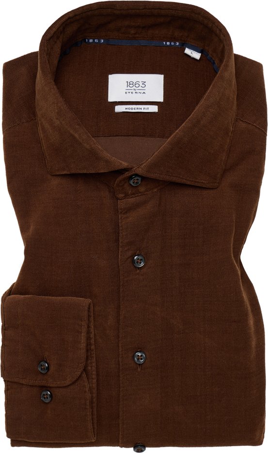 Thumbnail - MODERN FIT Hemd in creme unifarben