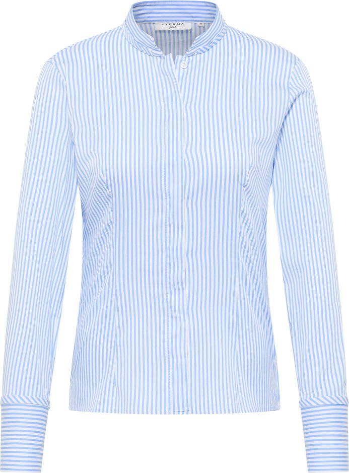 Thumbnail - Hemdbluse in blau gestreift