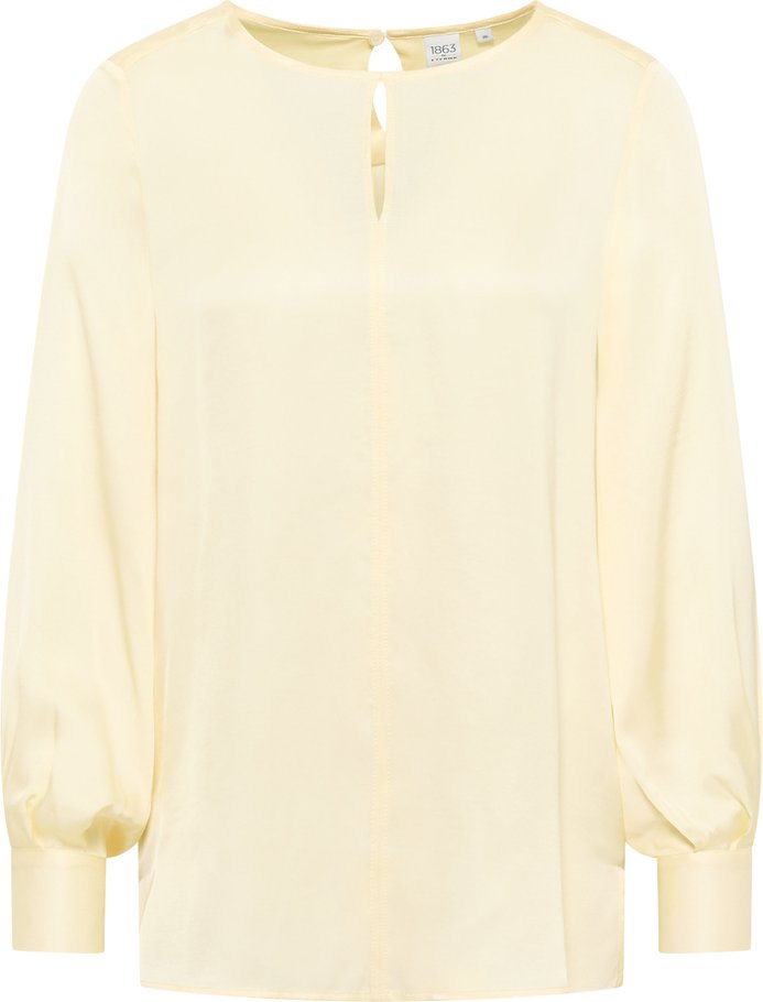 Tunika in gelb unifarben