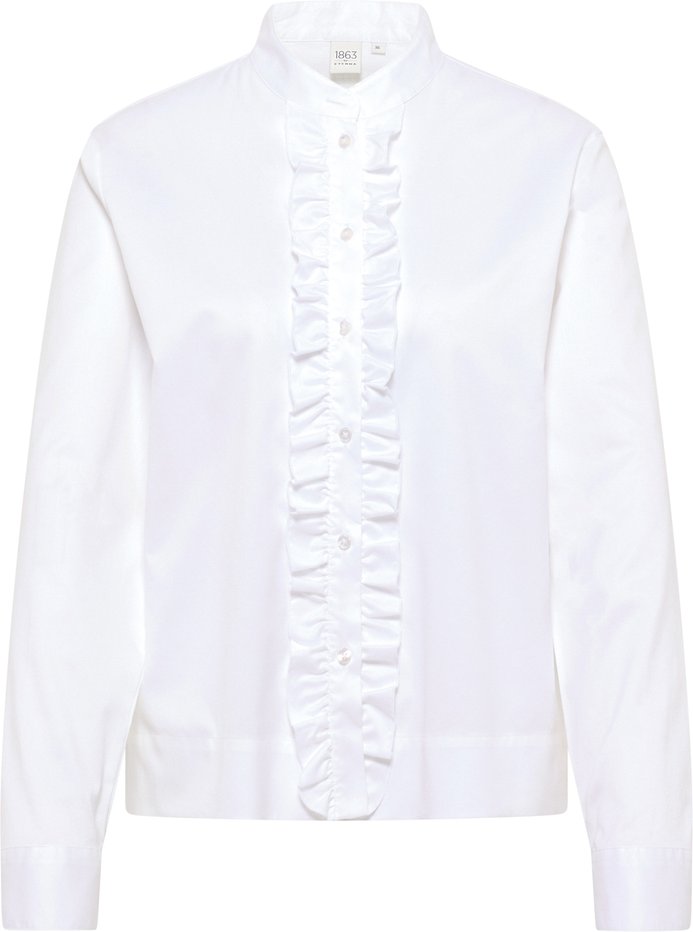 Thumbnail - Soft Luxury Shirt Bluse in off-white unifarben