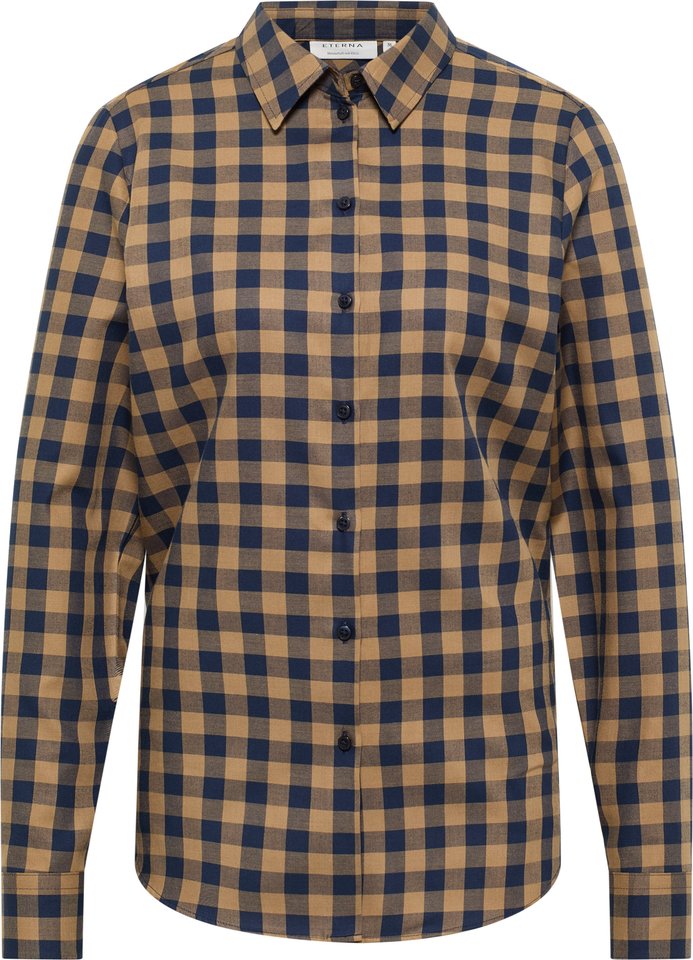 Thumbnail - Hemdbluse in navy kariert