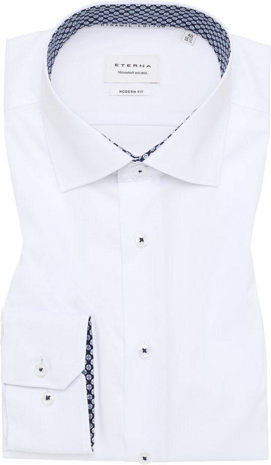Thumbnail - MODERN FIT Dynamic Cotton in weiß unifarben