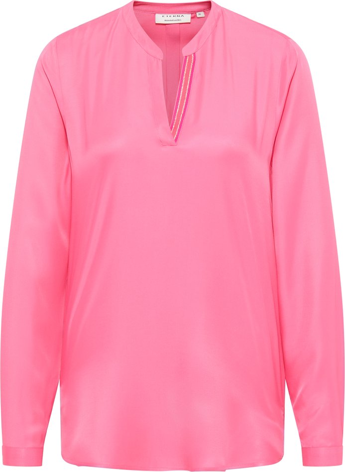 Thumbnail - Viscose Shirt Bluse in pink unifarben