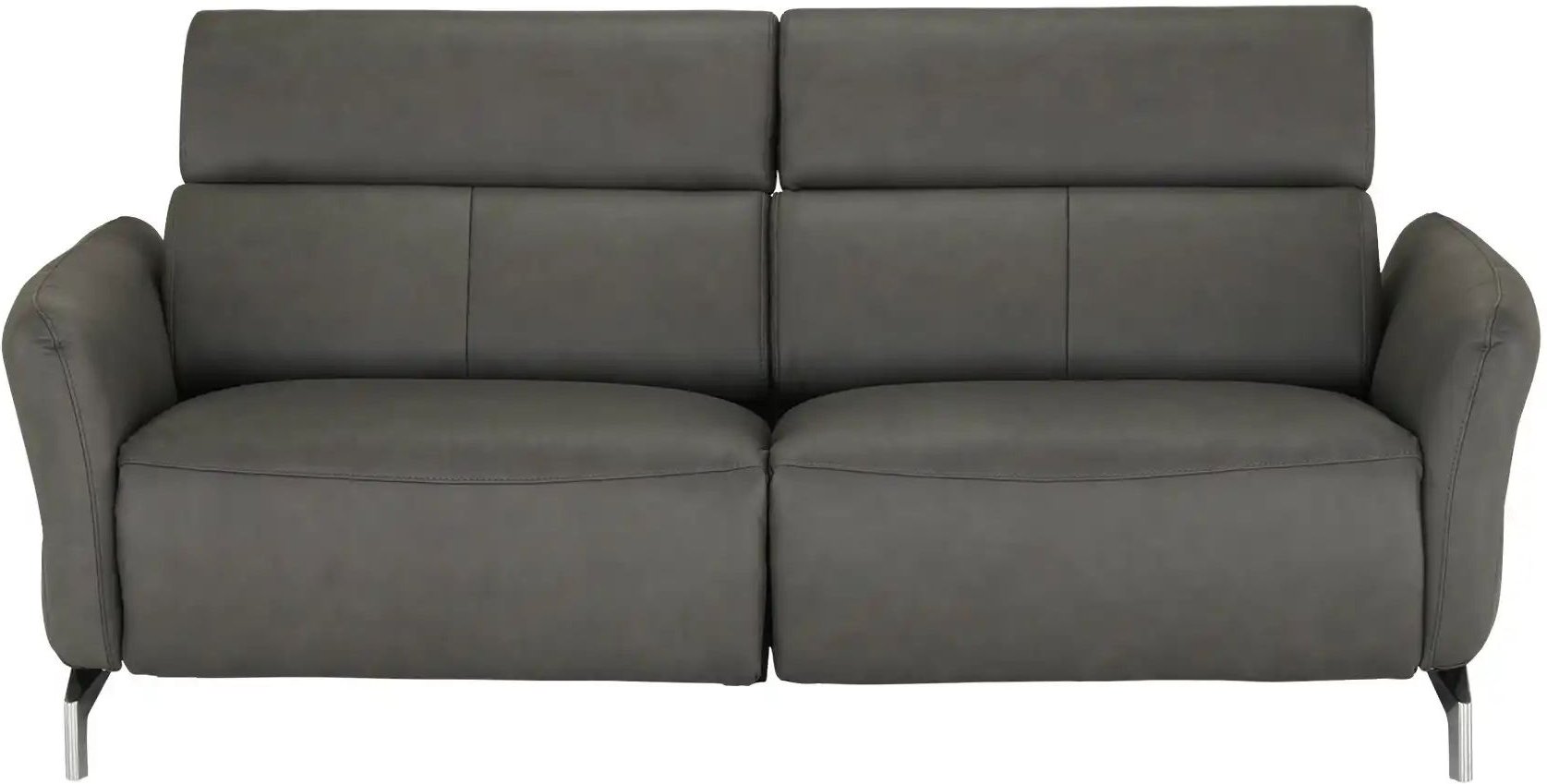 Thumbnail - uno Sofa 3-sitzig Messina ¦ grau ¦ Maße (cm): B: 198 H: 88 T: 101.0 Polstermöbel > Sofas > 3-Sitzer - Höffner