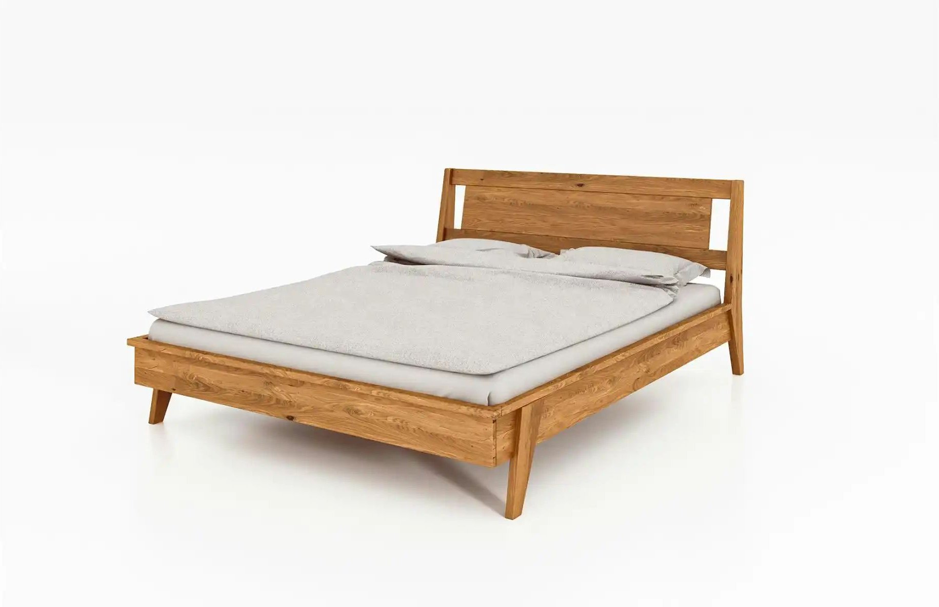 Massivholzbett Felix ¦ holzfarben ¦ Maße (cm): B: 129 H: 92 Betten > Bettgestelle - Höffner