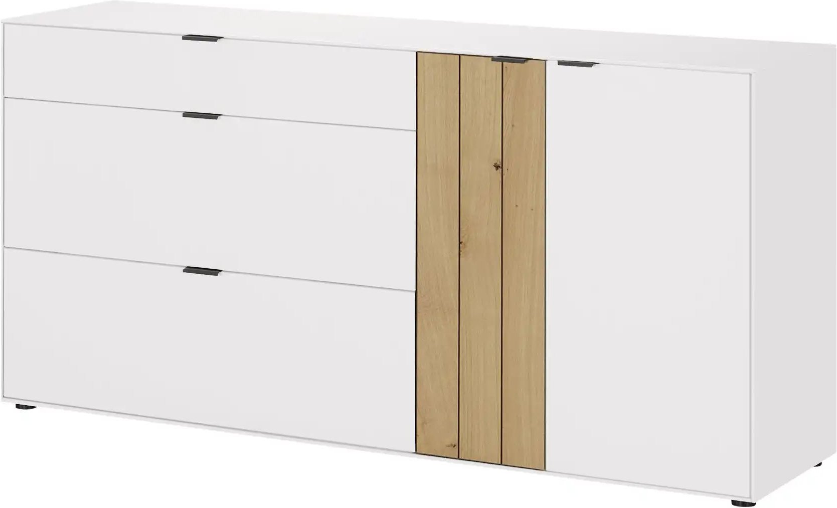 Jette Home Sideboard Como ¦ weiß ¦ Maße (cm): B: 182 H: 88 T: 46.0 Kommoden & Sideboards > Sideboards - Höffner