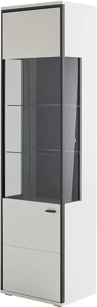 uno Vitrine Orella ¦ weiß ¦ Maße (cm): B: 54 H: 199 T: 38.0 Schränke > Vitrinen - Höffner