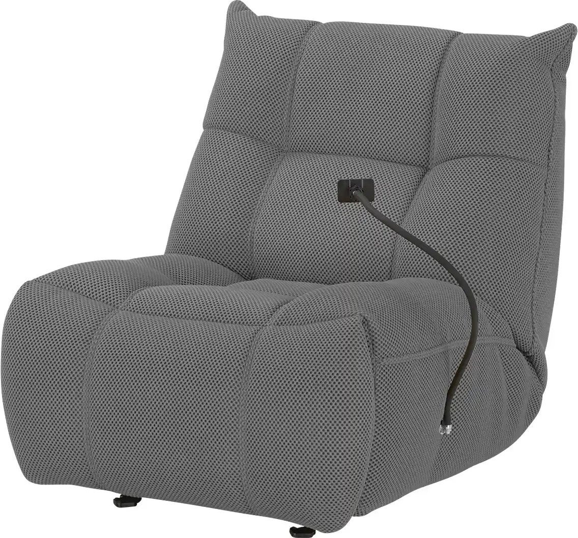 uno Sessel Relaxfunktion Tokyo ¦ grau ¦ Maße (cm): B: 83 H: 91 T: 106.0 Polstermöbel > Sessel > Relaxsessel - Höffner